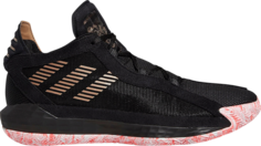 Кроссовки Adidas Dame 6 Signal Pink, розовый