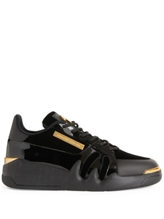 Кроссовки Giuseppe Zanotti Talon Lace-up, черный/золотой