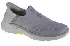 Низкие кроссовки Skechers Skechers Slip ins: GO WALK 6 Easy On, серый