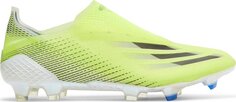 Бутсы Adidas X Ghosted+ FG Solar Yellow, желтый