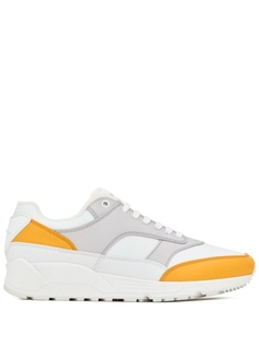 Saint Laurent Bump colour-block sneakers, белый