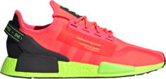 Кроссовки Adidas NMD_R1 V2 Watermelon Pack - Signal Pink, розовый