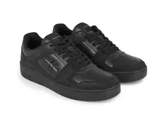 Кроссовки Calvin Klein Jeans "BASKET CUPSOLE LOW LTH ML FAD", черный