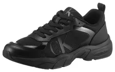 Кроссовки Calvin Klein Jeans "RETRO TENNIS LACEUP Mesh", черный