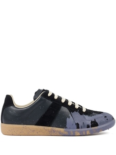 Кроссовки Maison Margiela Paint Replica, черный/синий