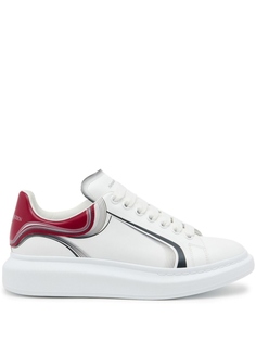 Кроссовки Alexander McQueen Oversized 750336WIDJM, белый/красный