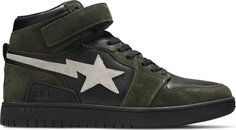 Кроссовки Block Sta High Dark Grey, серый Bape