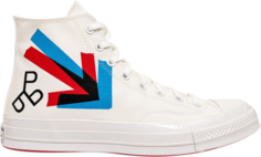 Кроссовки Converse Patta x Experimental Jetset x Chuck 70 High Patta Psychogeographic Practice, белый
