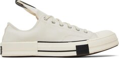 Кроссовки Converse Rick Owens x DRKSHDW DRKSTAR Chuck 70 Low Egret, белый