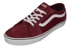 Низкие кроссовки Vans Low FILMORE DECON Suede Canvas, красный