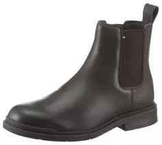 Зимние ботинки Tommy Hilfiger "FLEXIBLE HILFIGER WARM LTH CHELS", ботинки челси, ботильоны, слипоны с петлей для затягивания, коричневый