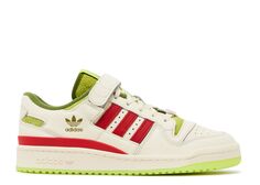 Кроссовки adidas Dr. Seuss X Forum Low The Grinch - Cream White, кремовый