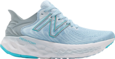 Кроссовки New Balance Wmns Fresh Foam 1080v11 Wide Light Blue, синий