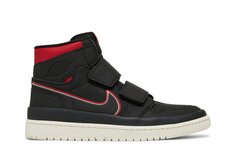 Кроссовки Air Jordan 1 Retro High Double Strap Black Red, красный