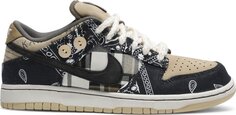 Лимитированные кроссовки Nike Travis Scott x Dunk Low PRM SB QS Cactus Jack Friends and Family, черный