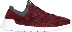 Кроссовки New Balance 1978 Made in USA Burgundy Dark Grey, красный