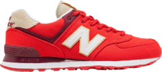 Кроссовки New Balance 574 Retro Surf Red, красный
