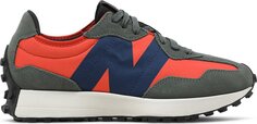 Кроссовки New Balance 327 Dark Blaze Natural Indigo, оранжевый
