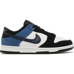 Кроссовки Nike Dunk Low Airbrush - Industrial Blue, синий/мультиколор