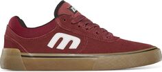 Низкие кроссовки Etnies Skaterschuhe JOSLIN VULC BURGUNDY GUM, цвет Skaterschuhe JOSLIN VULC BURGUNDY GUM