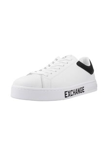 Кроссовки на шнуровке LONDON Armani Exchange, белый