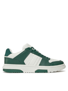 Кроссовки Tjm Leather Cupsole 2.0 Tommy Jeans, зеленый