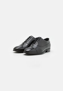 Деловые туфли на шнуровке LEATHER Zign, черный