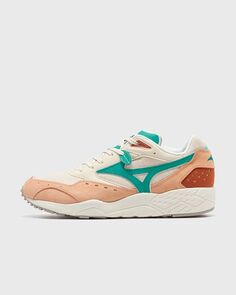 Кроссовки Mizuno Contender, цвет peach bloom/greenlake/pristine