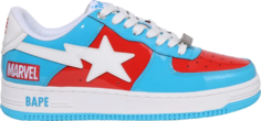 Кроссовки Marvel x Bapesta Captain America, синий