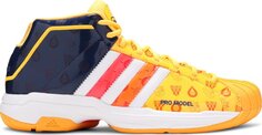 Кроссовки Adidas Pro Model 2G Signal Orange Indigo, оранжевый