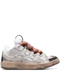 Lanvin массивные кроссовки Curb, белый