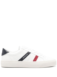 Moncler кожаные кроссовки Monaco 2, белый