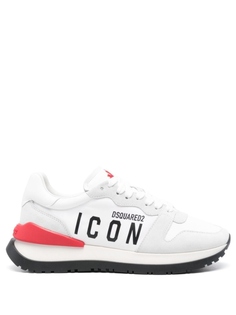 Dsquared2 кроссовки Icon Running со вставками, нейтральный цвет