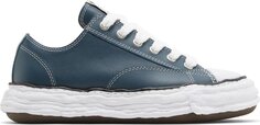 Кроссовки Maison Mihara Yasuhiro Peterson OG Sole Leather Low Blue, синий