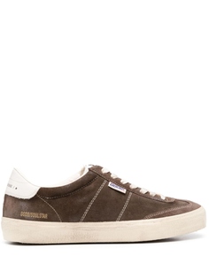 Golden Goose кеды Ball Star, коричневый