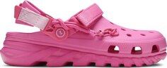 Кроссовки Post Malone x Duet Max Clog Electric Pink, розовый Crocs