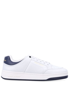 Saint Laurent sL/61 кожаные кроссовки, белый