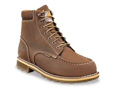 Ботинки Carhartt повседневные кожаные, темно-коричневый
