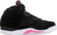 Кроссовки Air Jordan 5 Retro GP Black Deadly Pink, черный
