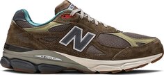 Кроссовки New Balance Bodega x 990v3 Made In USA Anniversary, коричневый