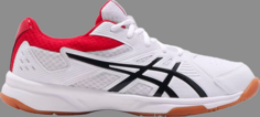Кроссовки court break white Asics, белый