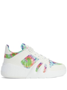 Кроссовки Giuseppe Zanotti Talon Tie Dye, белый/мультиколор