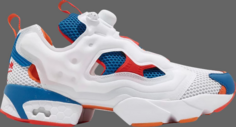 Кроссовки instapump fury og nm dynamic blue Reebok, белый