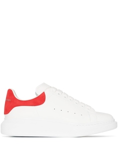Кроссовки Alexander McQueen Oversized 553680WHGP7, белый/красный