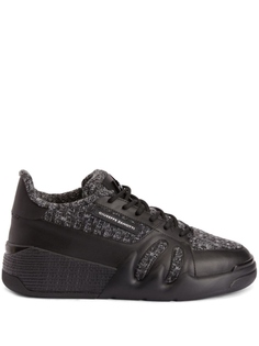 Кроссовки Giuseppe Zanotti Talon Lace-up, черный