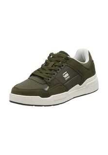Кроссовки из кожи/синтетики G-STAR RAW, цвет Oliv