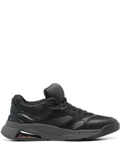 Santoni кроссовки Hy-Run на шнуровке, черный