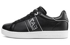 Кроссовки EMPORIO ARMANI EA7 Skateboarding Shoes Men Low-top Black, черный