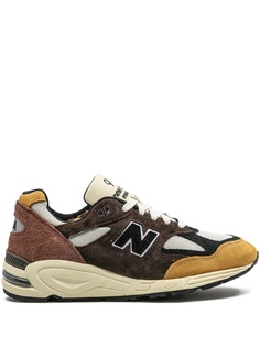 Кроссовки New Balance 990v2, коричневый/мультиколор