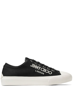 Jimmy Choo кроссовки Palma/M с вышитым логотипом, черный